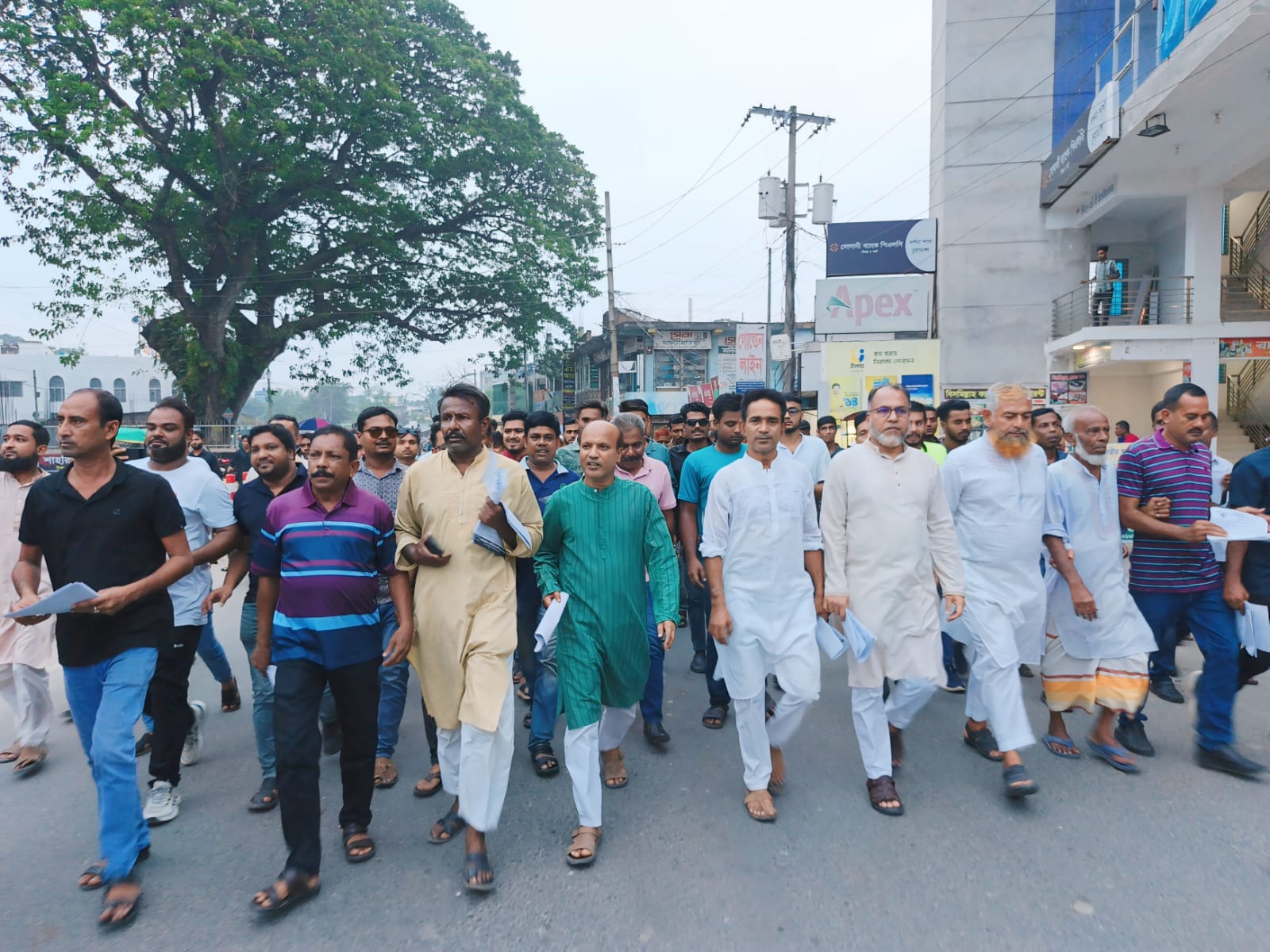 দর্শনা ও কুড়ুলগাছিতে ডেঙ্গু প্রতিরোধে লিফলেট বিতরণ