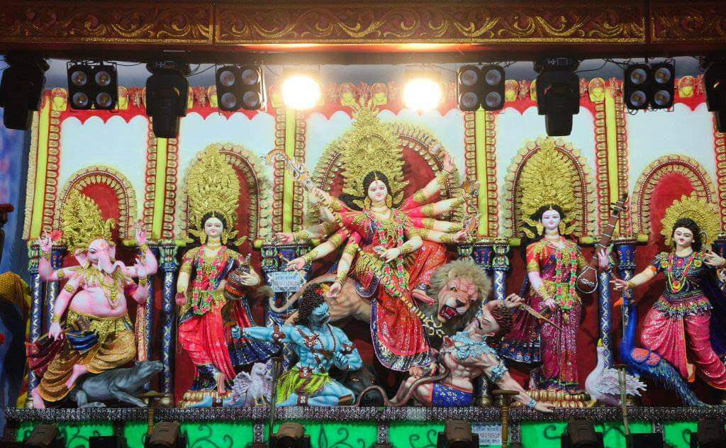 সরোজগঞ্জে বিসর্জনের মধ্যদিয়ে কাত্যায়নী পূজার সমাপ্তি