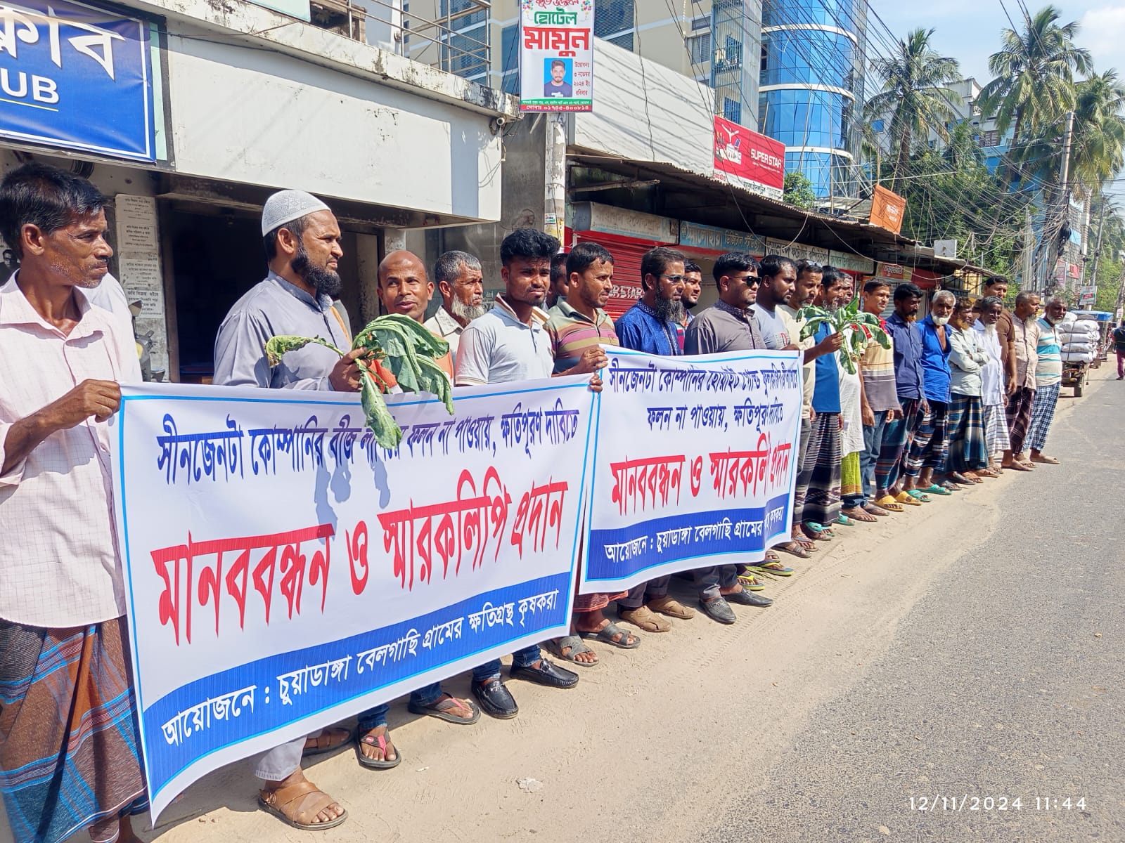 চুয়াডাঙ্গায় সিনজেনটা’র ফুলকপি বীজ বপনে ক্ষতিগ্রস্ত ৩৫ কৃষক