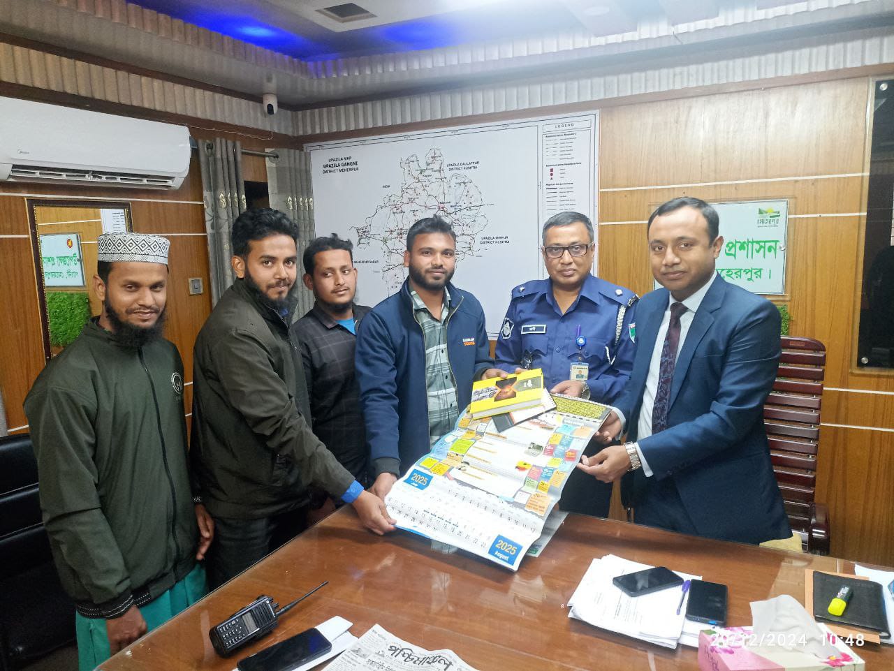 গাংনীতে ইউএনও-ওসিসহ প্রশাসনিক বিভিন্ন পর্যায়ে কর্মকর্তাদের সঙ্গে ছাত্রশিবিরের সৌজন্যে সাক্ষাৎ