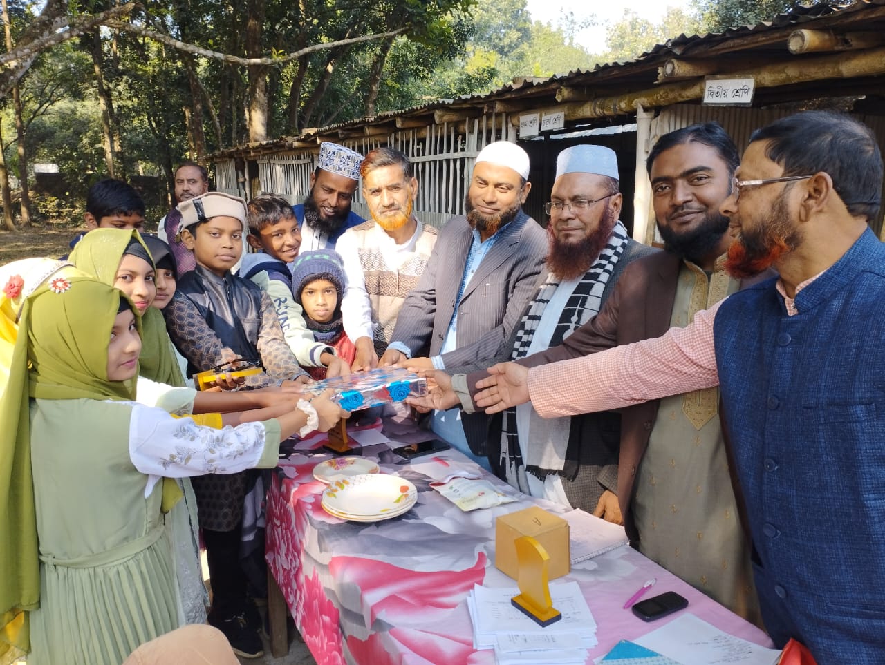 হাটবোয়ালিয়া দারুল কোরআন মডেল মাদ্রসার ফলাফল প্রকাশ