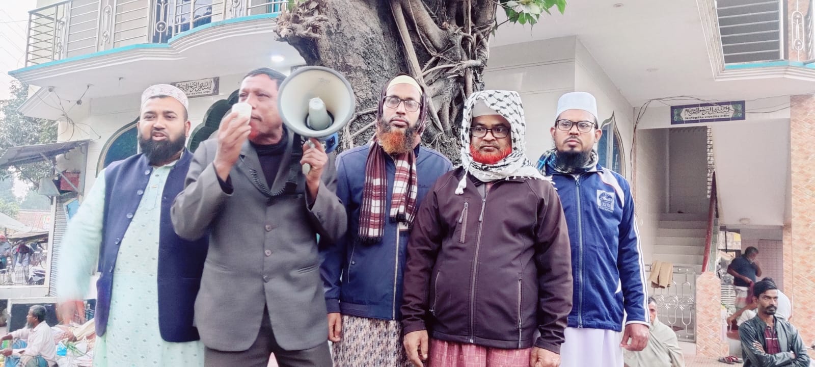 আলমডাঙ্গা পৌর জামায়াতের মোটরসাইকেল মিছিল