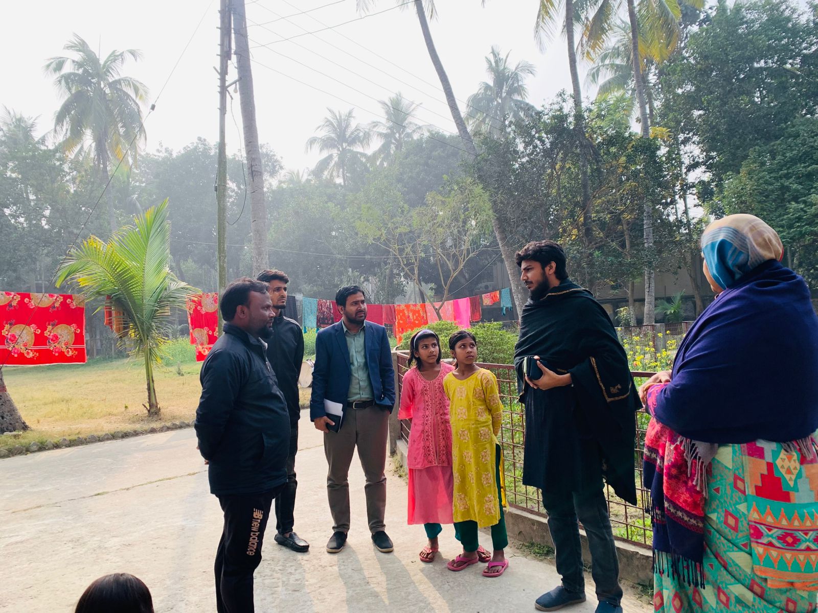 চুয়াডাঙ্গা এতিমখানার শিশুদের খোঁজখবর নিলেন বৈষম্যবিরোধী ছাত্র আন্দোলনের শিক্ষার্থীরা