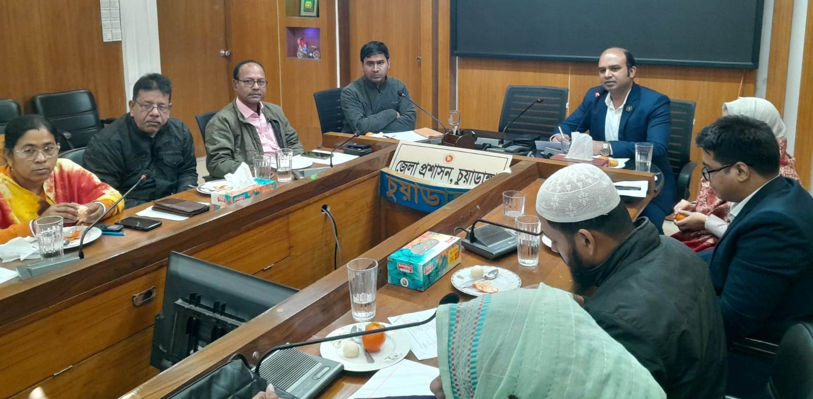 চুয়াডাঙ্গায় তারুণ্যের উৎসব উদ্যাপনে ‘সেমিনার ও ক্যাম্পেইন’ উপ-কমিটির প্রস্তুতি সভা