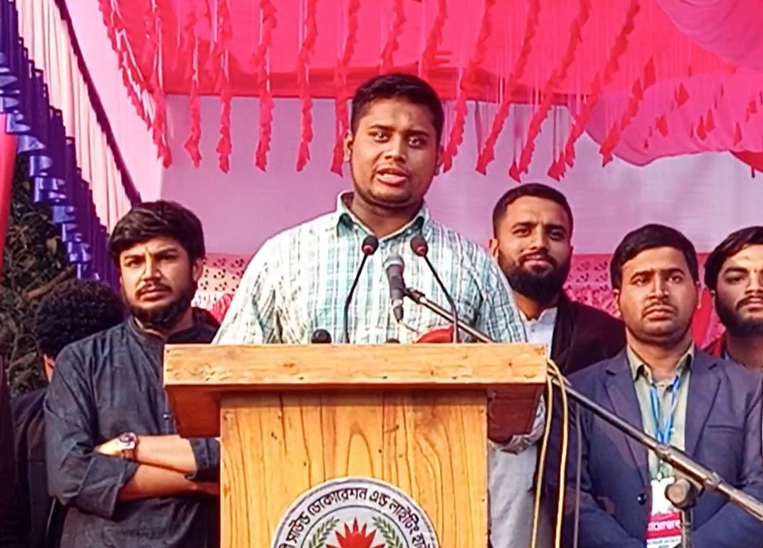 চুয়াডাঙ্গা রাইজিং অনুষ্ঠানে বৈষম্যবিরোধী আন্দোলনের আহ্বায়ক হাসনাত আব্দুল্লাহ