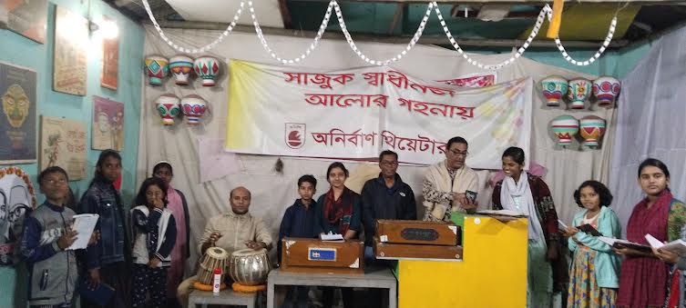 দর্শনা অনির্বাণ থিয়েটারের প্রতিষ্ঠাবার্ষিকী আজ