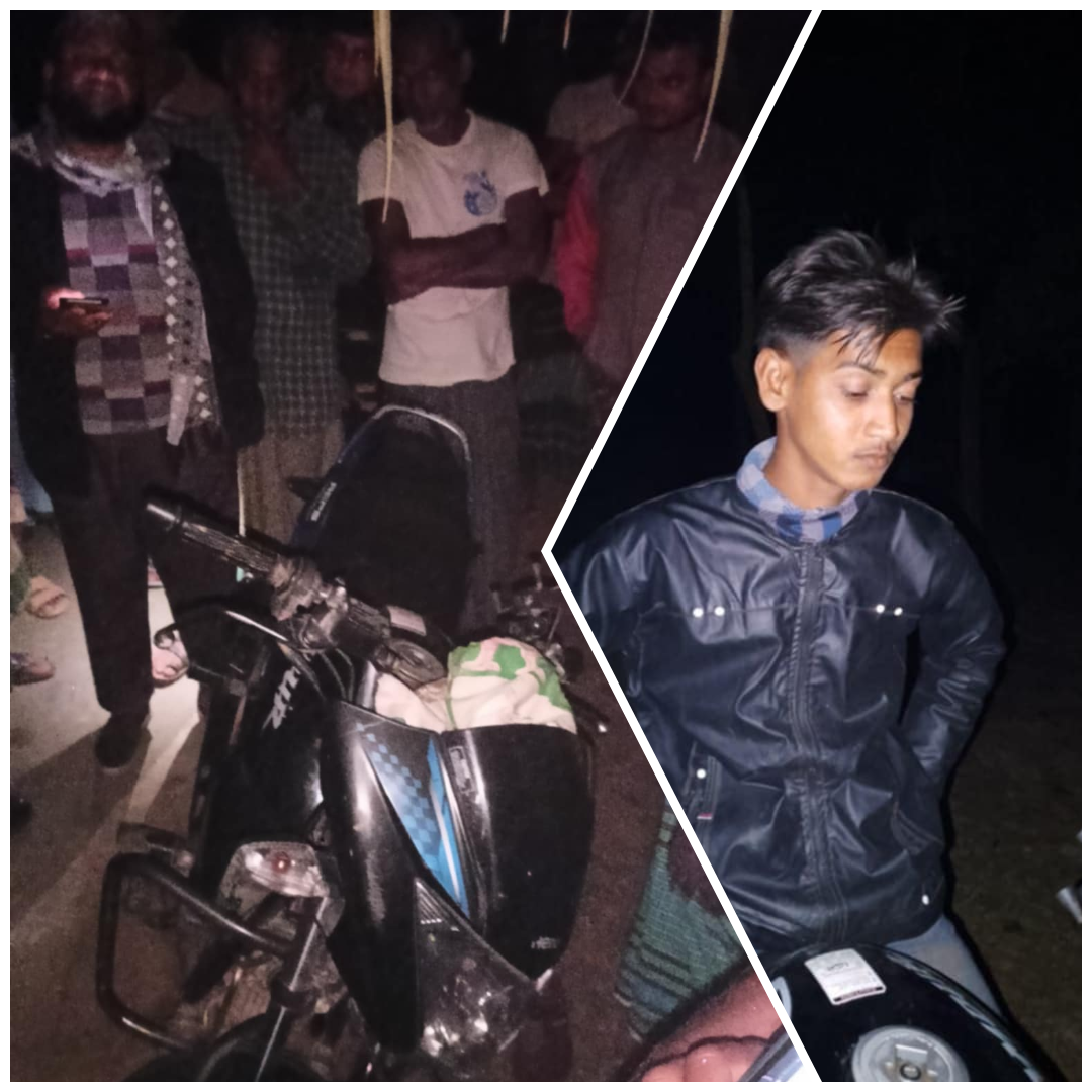 প্রেট্রোল শেষ, মোটসাইকেল ফেলে পালালো চোর
