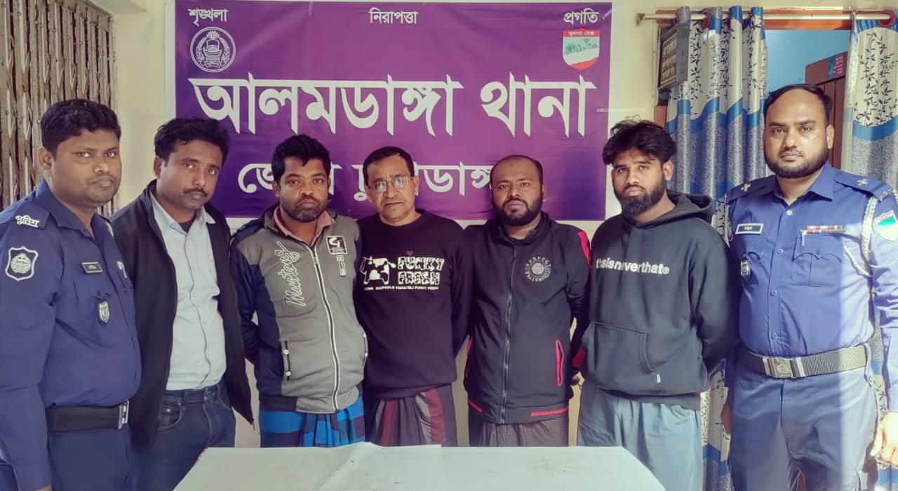 চুয়াডাঙ্গার চার থানা পুলিশের ‘অপারেশন ডেভিল হান্ট’ অভিযান