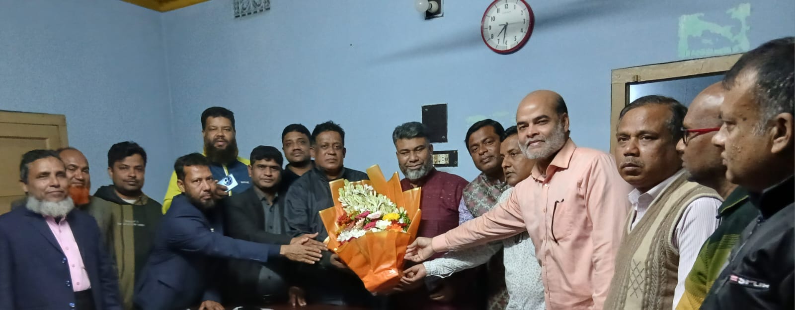 চুয়াডাঙ্গা জেলা বিএনপির সম্পাদক শরীফের সঙ্গে বাপশা জেলা শাখার নেতৃবৃন্দের সাক্ষাৎ