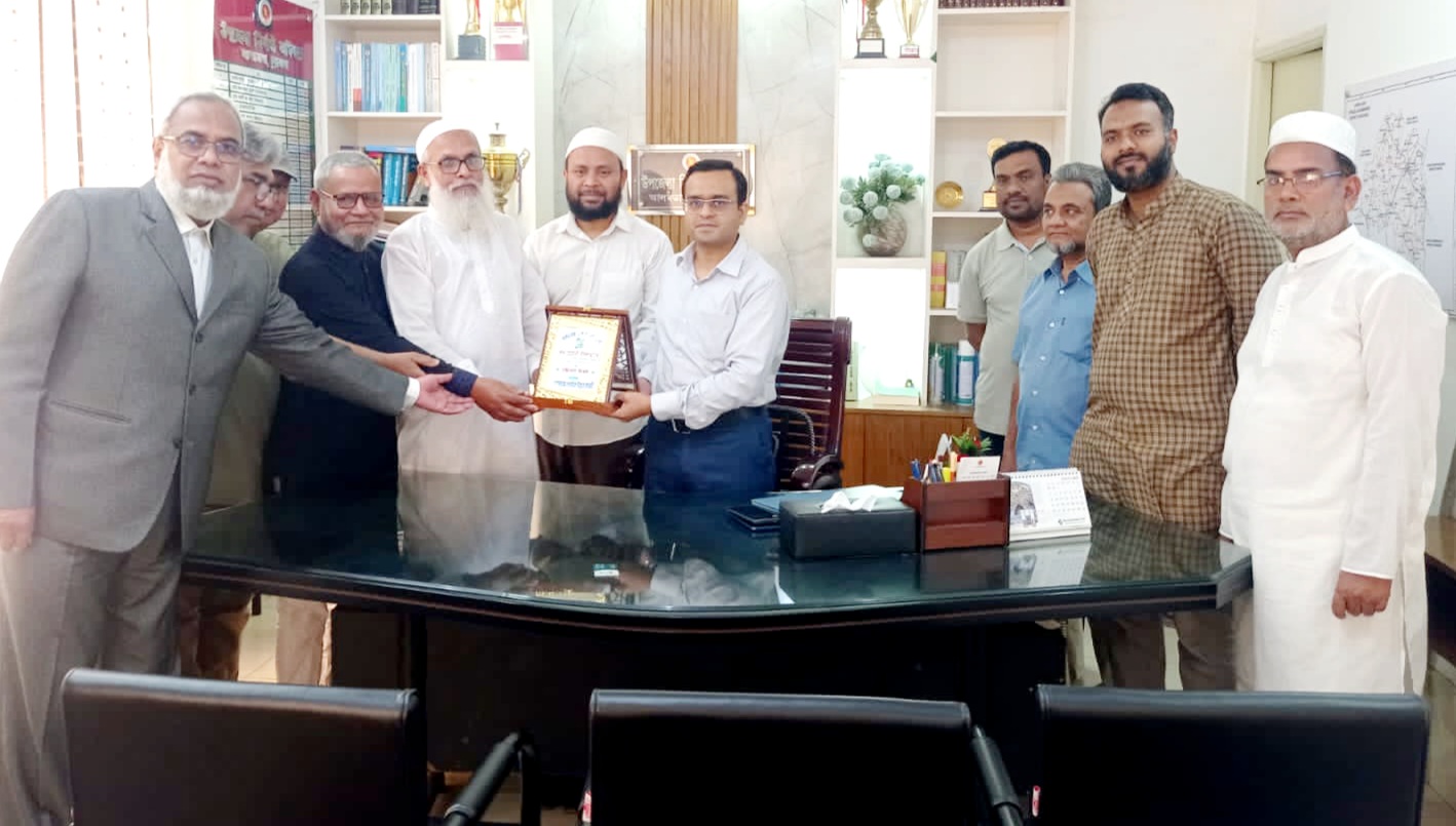 আলমডাঙ্গা ইউএনও মেহেদী ইসলামকে সম্মাননা প্রদান