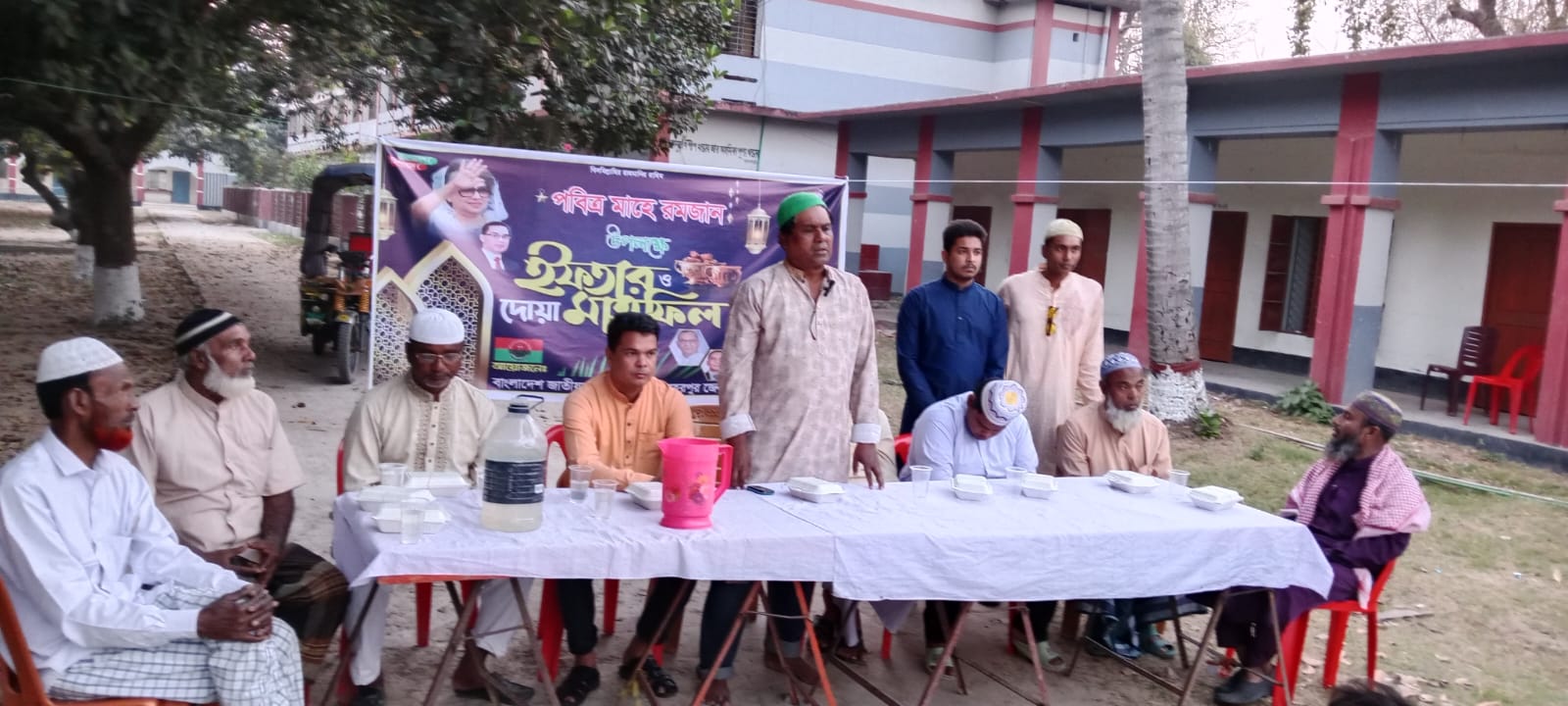 মুজিবনগরে যুবদলের ইফতার ও দোয়া মাহফিল