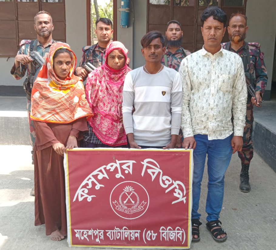মাদক ও ভারতীয় ওষুধ উদ্ধার, আটক ৬