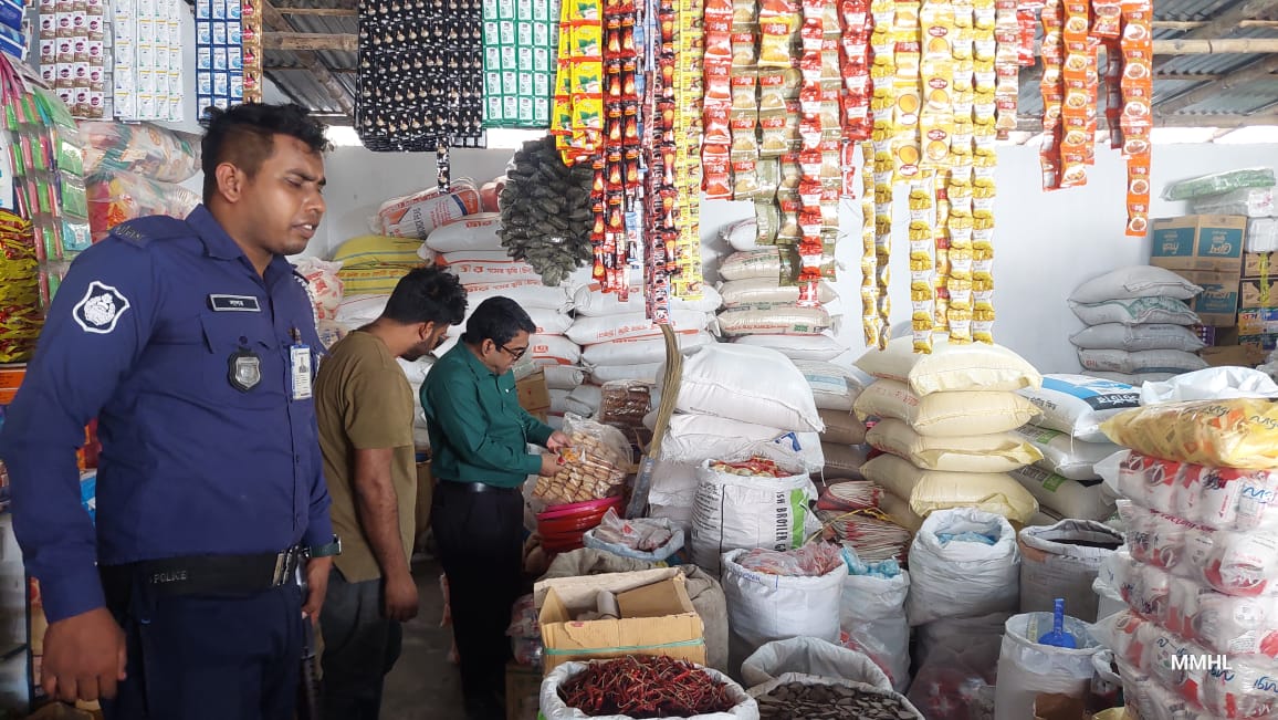দুই ব্যবসায়ীকে ৭ হাজার টাকা জরিমানা
