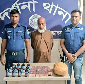 দর্শনায় মাদকসহ মোহাম্মদপুরের নজরুল গ্রেপ্তার
