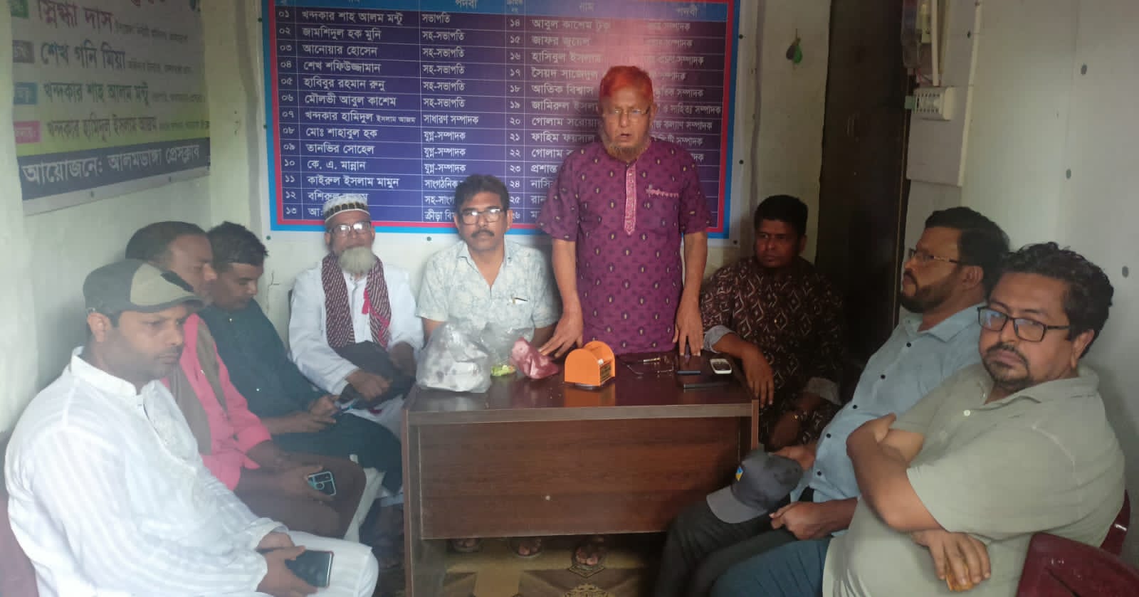 সম্পাদক হামিদুলের বিদেশ সফরের জন্য দোয়া