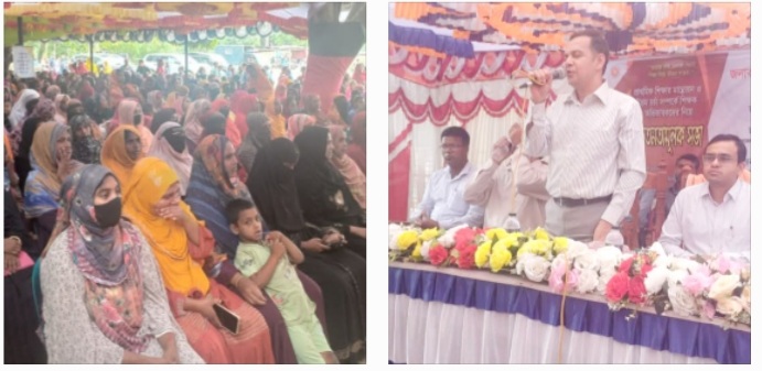 আলমডাঙ্গায় মা সমাবেশে শিক্ষকদের উদ্দেশ্যে ডিসি জহিরুল