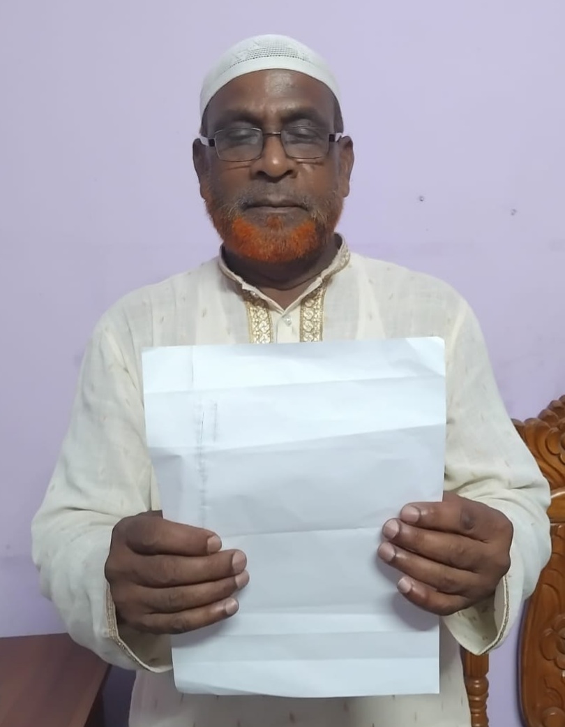 আলমডাঙ্গায় আব্দুল বারীর পাল্টা সংবাদ সম্মেলন